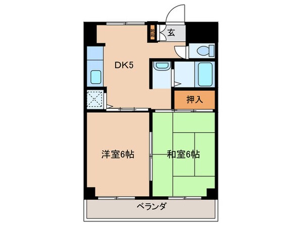 トレンドヤマモの物件間取画像